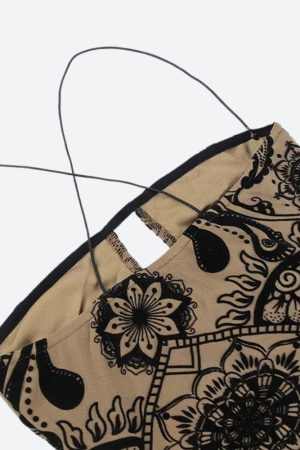 Quick Outfits, Modest Fashion Outfits Ideas Paisley Cut Out Mini Dress