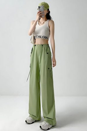 Quick Outfits, Modest Fashion Outfits Ideas Parachute Cargo Pants