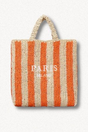 Quick Outfits, Modest Fashion Outfits Ideas Paris Straw Beach Bag