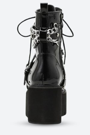 Quick Outfits, Modest Fashion Outfits Ideas Patent Leather Boots