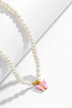 Quick Outfits, Modest Fashion Outfits Ideas Pearl Belly Chain With Butterfly Pendant