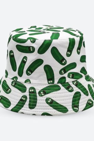 Quick Outfits, Modest Fashion Outfits Ideas Pickle Rick Bucket Hat