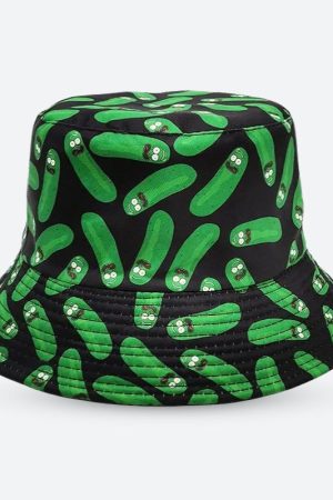 Quick Outfits, Modest Fashion Outfits Ideas Pickle Rick Bucket Hat