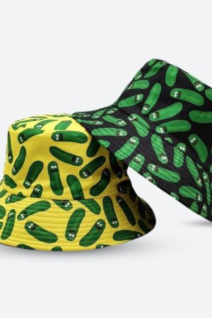 Quick Outfits, Modest Fashion Outfits Ideas Pickle Rick Bucket Hat