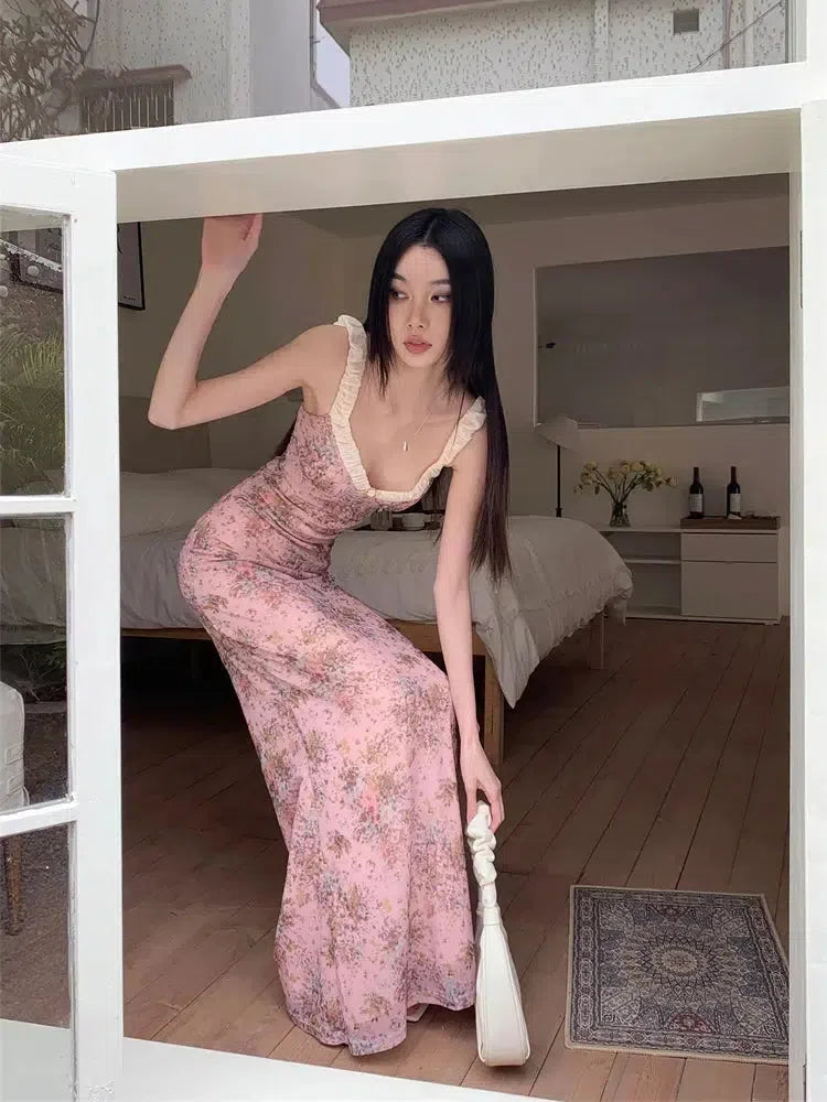 Quick Outfits, Modest Fashion Outfits Ideas Pink Maxi Dress Quick Outfits, Modest Fashion Outfits Ideas Pink Maxi Dress