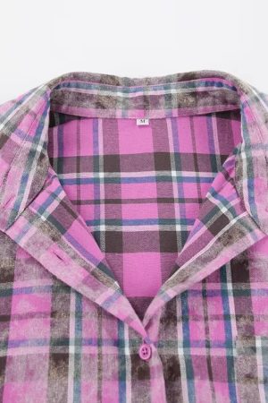 Quick Outfits, Modest Fashion Outfits Ideas Pink Plaid Shirt