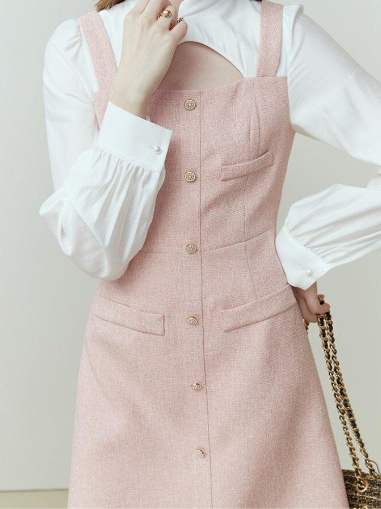 Quick Outfits, Modest Fashion Outfits Ideas Pink Preppy Mini Dress Quick Outfits, Modest Fashion Outfits Ideas Pink Preppy Mini Dress