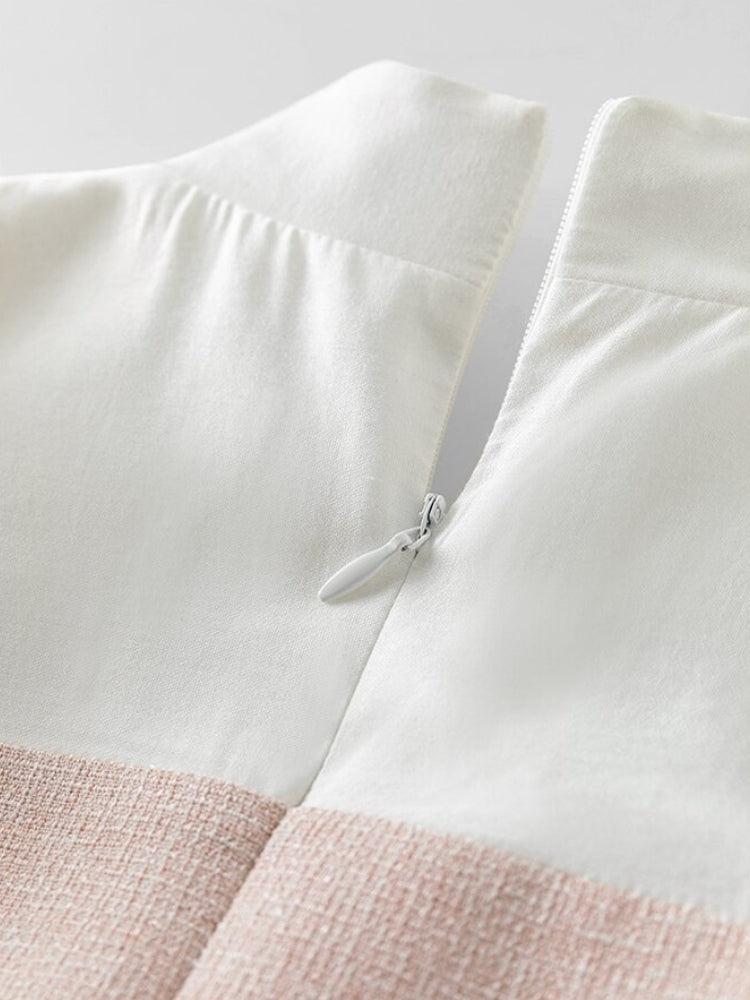 Quick Outfits, Modest Fashion Outfits Ideas Pink Preppy Mini Dress Quick Outfits, Modest Fashion Outfits Ideas Pink Preppy Mini Dress