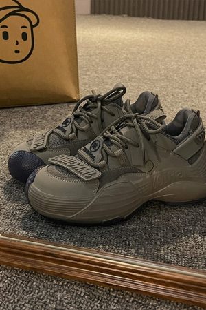 Quick Outfits, Modest Fashion Outfits Ideas Platform Lace Up Sneakers