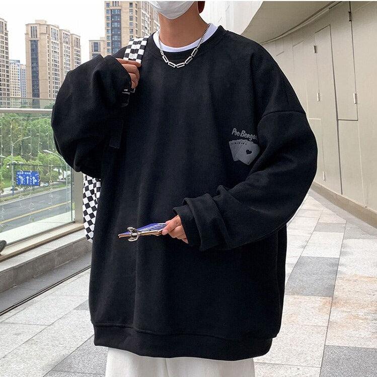 Quick Outfits, Modest Fashion Outfits Ideas Playing Cards Sweatshirt Quick Outfits, Modest Fashion Outfits Ideas Playing Cards Sweatshirt