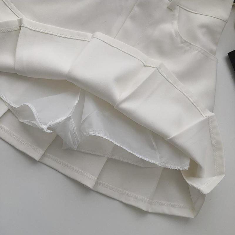 Quick Outfits, Modest Fashion Outfits Ideas Pleated College Mini Skirt Quick Outfits, Modest Fashion Outfits Ideas Pleated College Mini Skirt