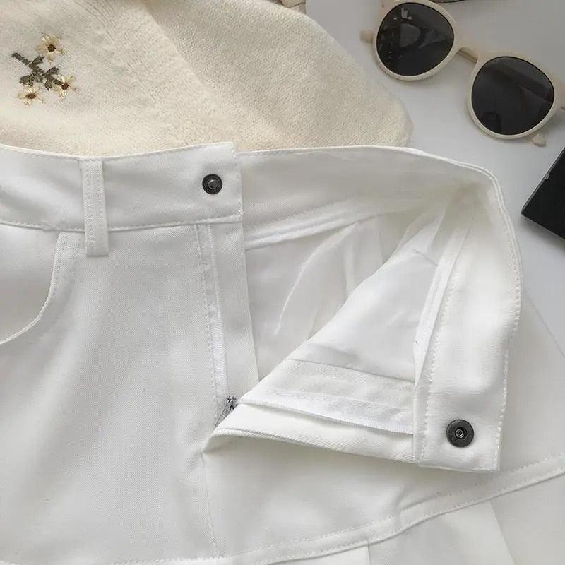 Quick Outfits, Modest Fashion Outfits Ideas Pleated College Mini Skirt Quick Outfits, Modest Fashion Outfits Ideas Pleated College Mini Skirt