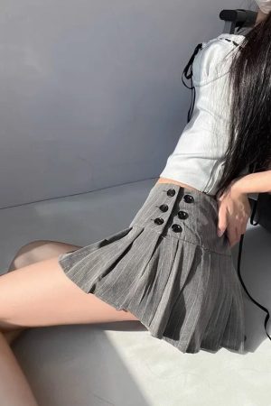 Quick Outfits, Modest Fashion Outfits Ideas Pleated Mini Skirt