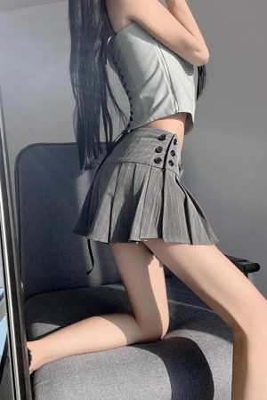 Quick Outfits, Modest Fashion Outfits Ideas Pleated Mini Skirt