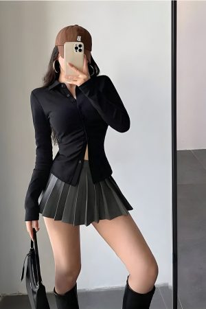 Quick Outfits, Modest Fashion Outfits Ideas Pleated Tennis Mini Skirt