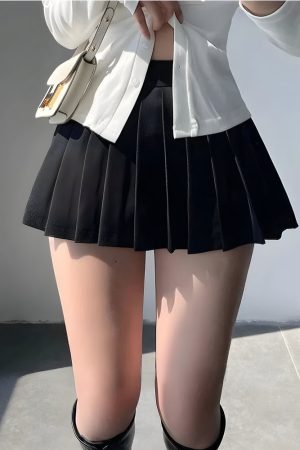 Quick Outfits, Modest Fashion Outfits Ideas Pleated Tennis Mini Skirt