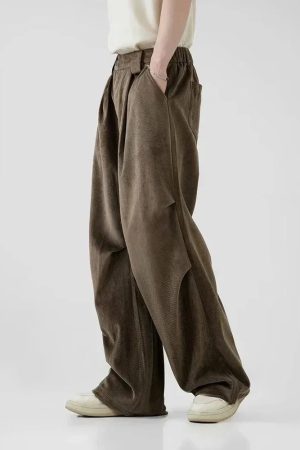 Quick Outfits, Modest Fashion Outfits Ideas Pleated Wide Leg Pants