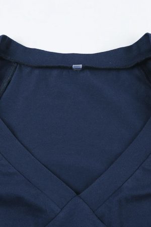 Quick Outfits, Modest Fashion Outfits Ideas Plunge Tie Back Top