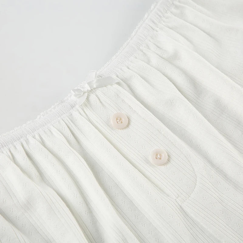 Quick Outfits, Modest Fashion Outfits Ideas Pointelle Two Piece Pajama Set Quick Outfits, Modest Fashion Outfits Ideas Pointelle Two Piece Pajama Set