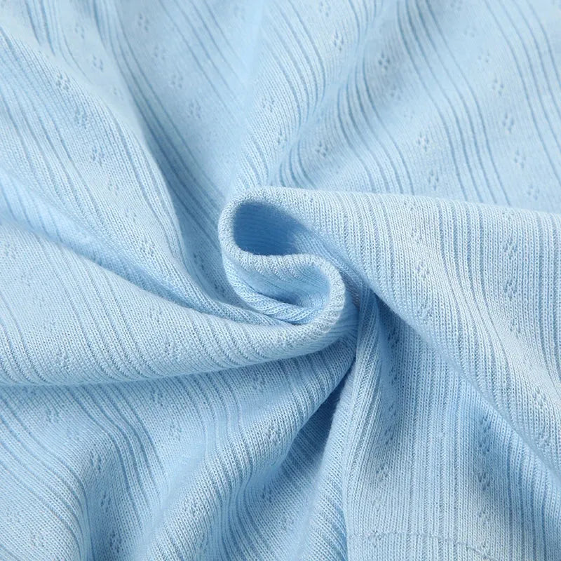 Quick Outfits, Modest Fashion Outfits Ideas Pointelle Two Piece Pajama Set Quick Outfits, Modest Fashion Outfits Ideas Pointelle Two Piece Pajama Set