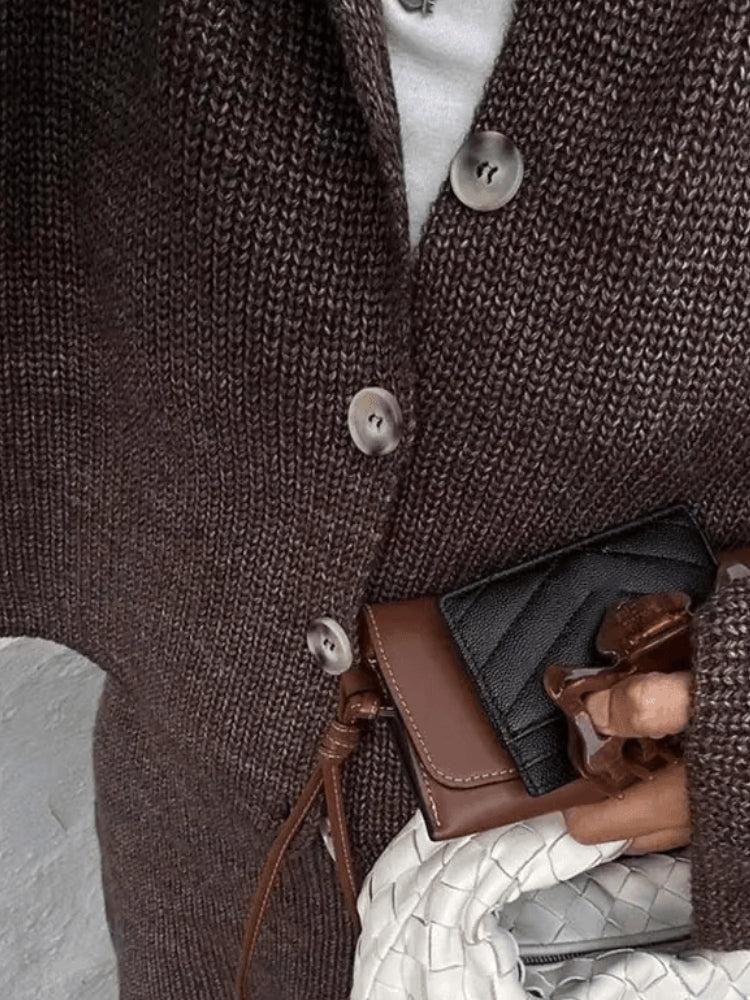 Quick Outfits, Modest Fashion Outfits Ideas Preppy Knitted Cardigan & Mini Skirt Two Piece Set Quick Outfits, Modest Fashion Outfits Ideas Preppy Knitted Cardigan & Mini Skirt Two Piece Set