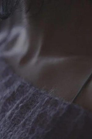 Quick Outfits, Modest Fashion Outfits Ideas Puff Sleeved Mesh Knit Sweater