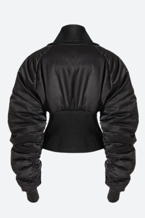 Quick Outfits, Modest Fashion Outfits Ideas Puffer Corduroy Zip-Up Jacket