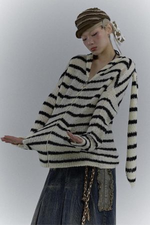 Quick Outfits, Modest Fashion Outfits Ideas Rabbit Ears Hooded Cardigan Jacket