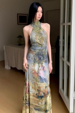 Quick Outfits, Modest Fashion Outfits Ideas Renaissance Maxi Dress