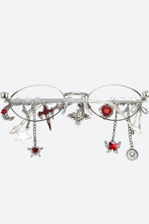 Quick Outfits, Modest Fashion Outfits Ideas Rhinestone Oval Glasses