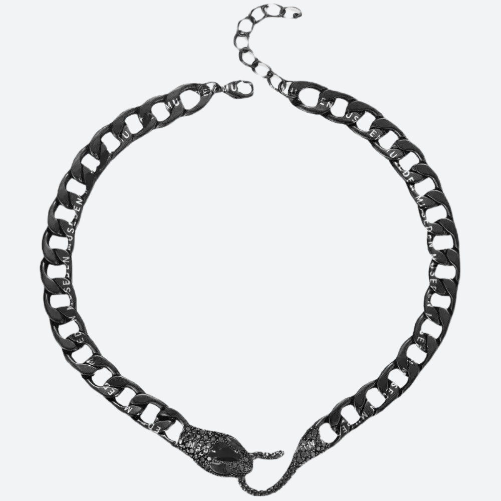 Quick Outfits, Modest Fashion Outfits Ideas Rhinestone Snake Necklace Quick Outfits, Modest Fashion Outfits Ideas Rhinestone Snake Necklace