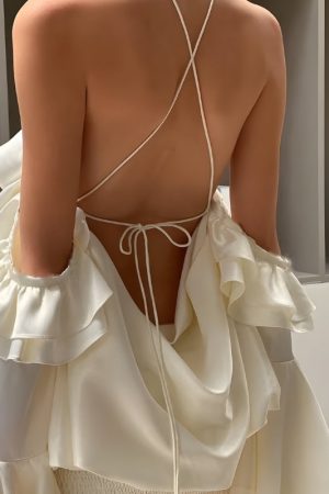 Quick Outfits, Modest Fashion Outfits Ideas Rose Ruffled Mini Dress