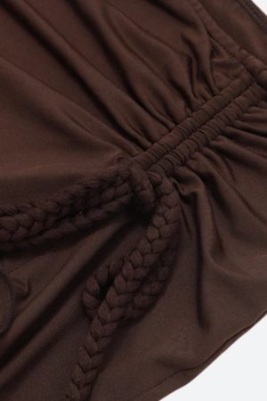 Quick Outfits, Modest Fashion Outfits Ideas Ruched Mini Skirt