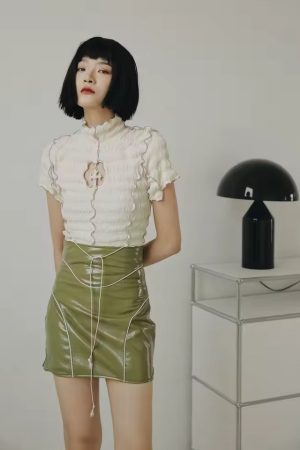 Quick Outfits, Modest Fashion Outfits Ideas Ruched Top