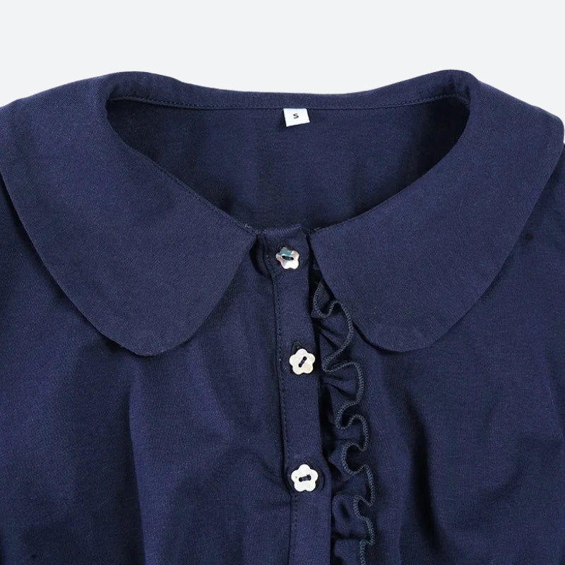 Quick Outfits, Modest Fashion Outfits Ideas Ruffled Polo Mini Dress Quick Outfits, Modest Fashion Outfits Ideas Ruffled Polo Mini Dress