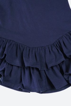 Quick Outfits, Modest Fashion Outfits Ideas Ruffled Polo Mini Dress