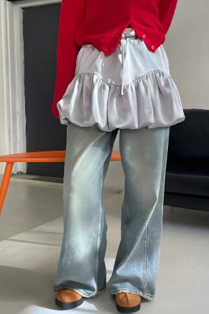 Quick Outfits, Modest Fashion Outfits Ideas Satin Bubble Mini Skirt