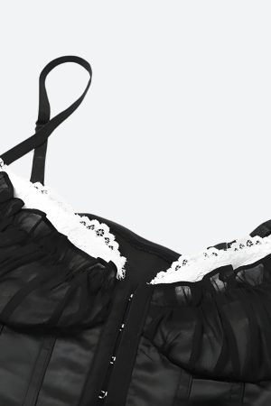 Quick Outfits, Modest Fashion Outfits Ideas Satin Corset Top