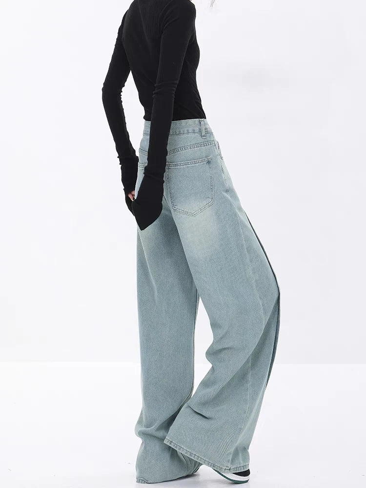 Quick Outfits, Modest Fashion Outfits Ideas Seam Line Wide Leg Jeans Quick Outfits, Modest Fashion Outfits Ideas Seam Line Wide Leg Jeans