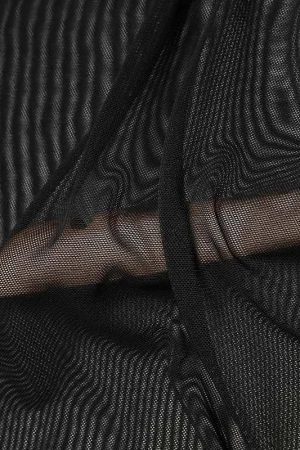 Quick Outfits, Modest Fashion Outfits Ideas Sheer Mesh Turtle Neck Top