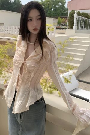 Quick Outfits, Modest Fashion Outfits Ideas Sheer Shirt