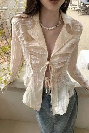 Quick Outfits, Modest Fashion Outfits Ideas Sheer Shirt