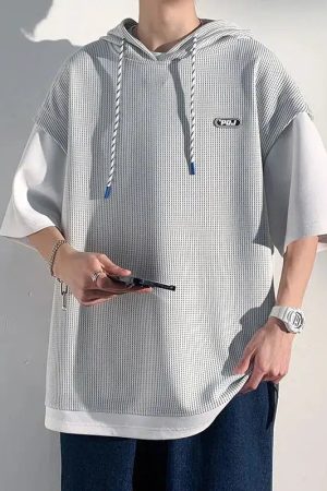 Quick Outfits, Modest Fashion Outfits Ideas Short Sleeve Hoodie