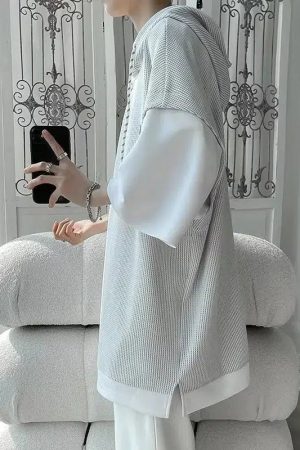 Quick Outfits, Modest Fashion Outfits Ideas Short Sleeve Hoodie