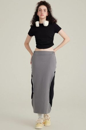 Quick Outfits, Modest Fashion Outfits Ideas Side Ruched Crop Top