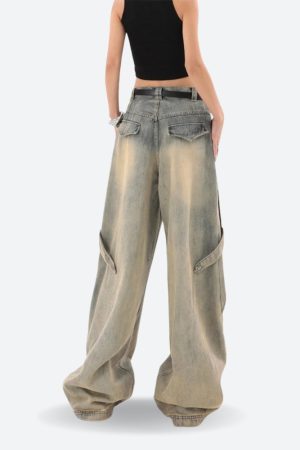 Quick Outfits, Modest Fashion Outfits Ideas Skater Layered Denim Jeans