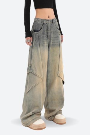 Quick Outfits, Modest Fashion Outfits Ideas Skater Layered Denim Jeans