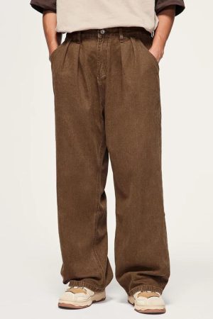 Quick Outfits, Modest Fashion Outfits Ideas Skater Wide Leg Denim Jeans