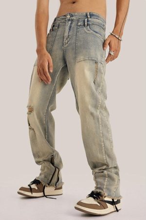 Quick Outfits, Modest Fashion Outfits Ideas Slim Leg Ripped Jeans