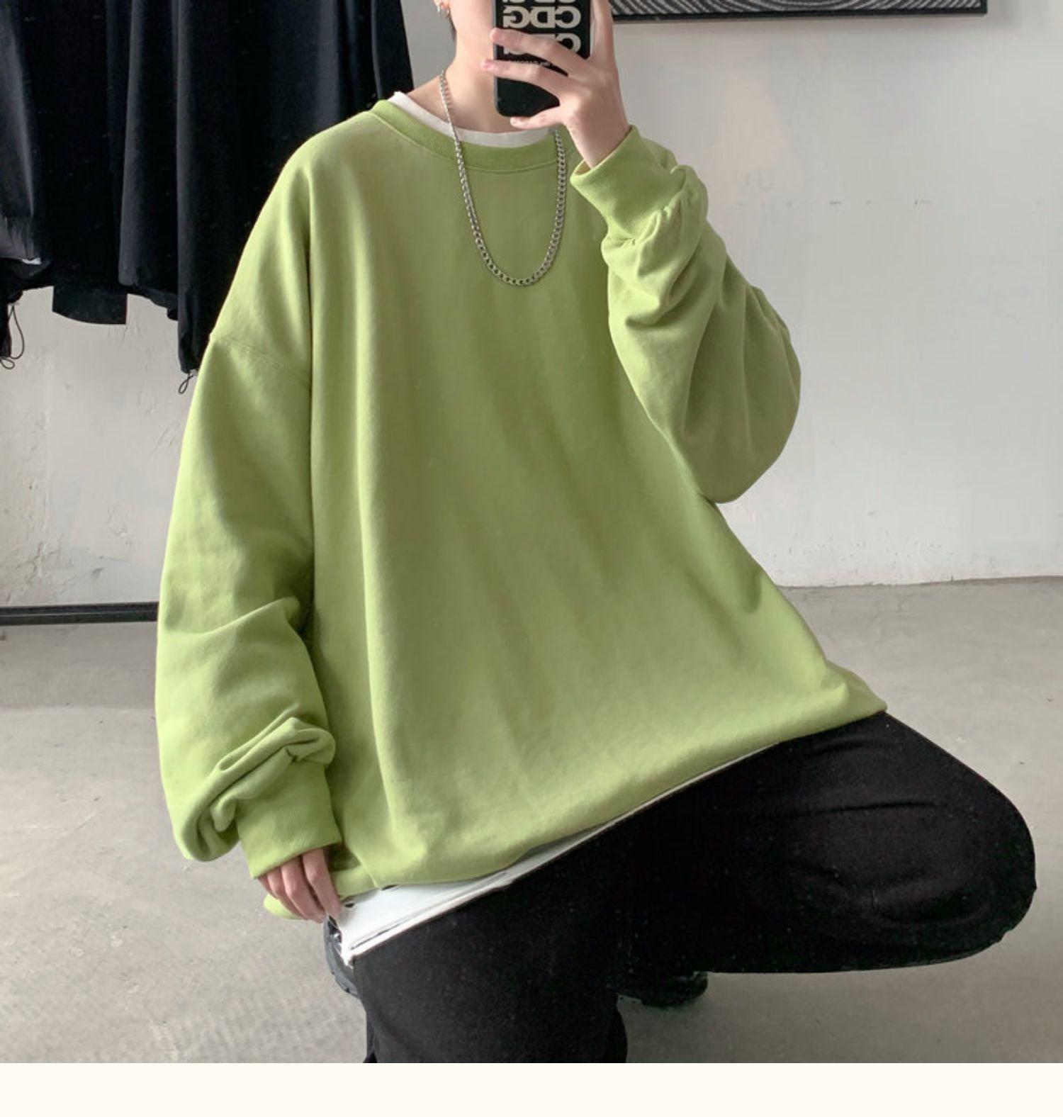 Quick Outfits, Modest Fashion Outfits Ideas Soft Boy Basic Oversized Sweatshirt Quick Outfits, Modest Fashion Outfits Ideas Soft Boy Basic Oversized Sweatshirt